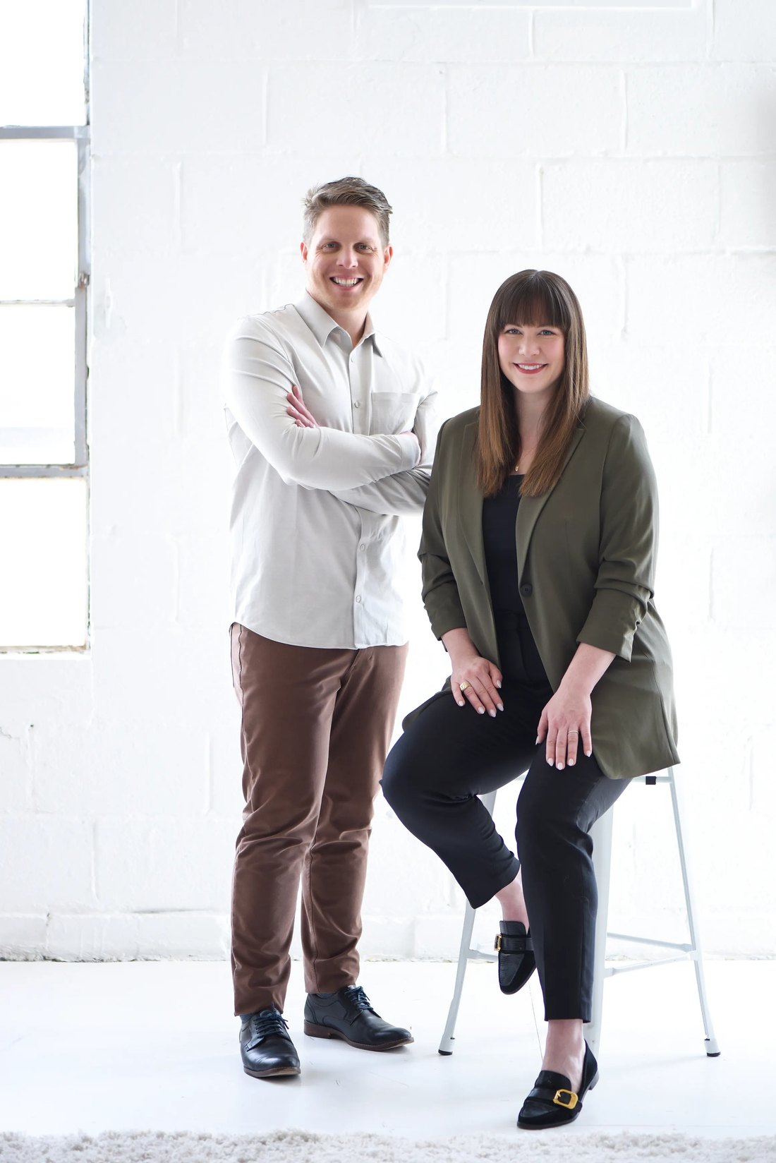 Shift Collab co-founders Megan Rafuse and Jordan Axani